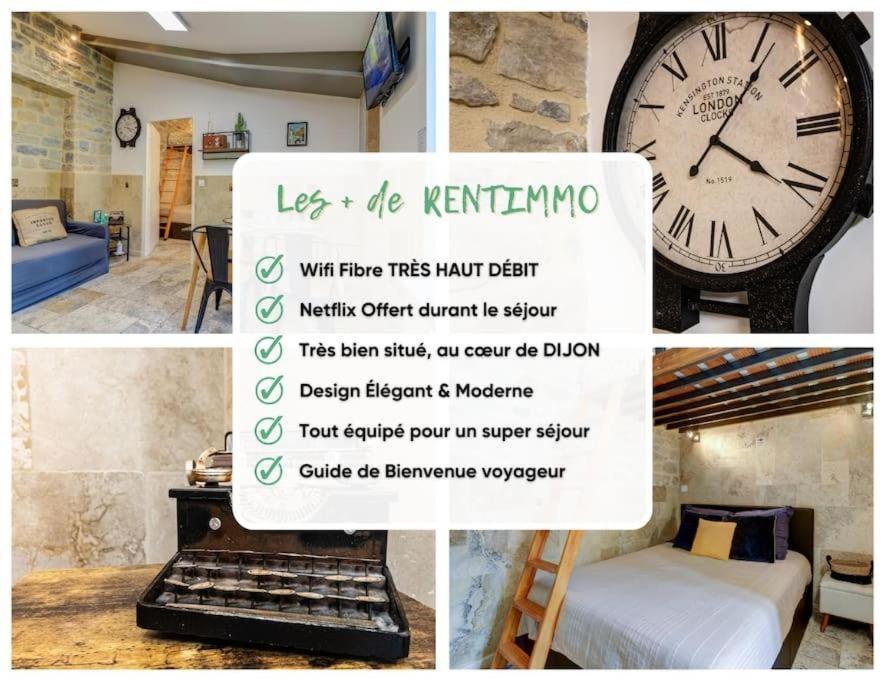 Appartement Le Coin Vintage - Familial - Hypercentre - Charme - Rent Immo à Dijon Extérieur photo